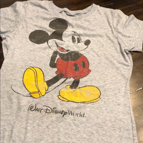 Mickey Mouse heather xl short sleeve fitted shirt - Picture 6 of 6